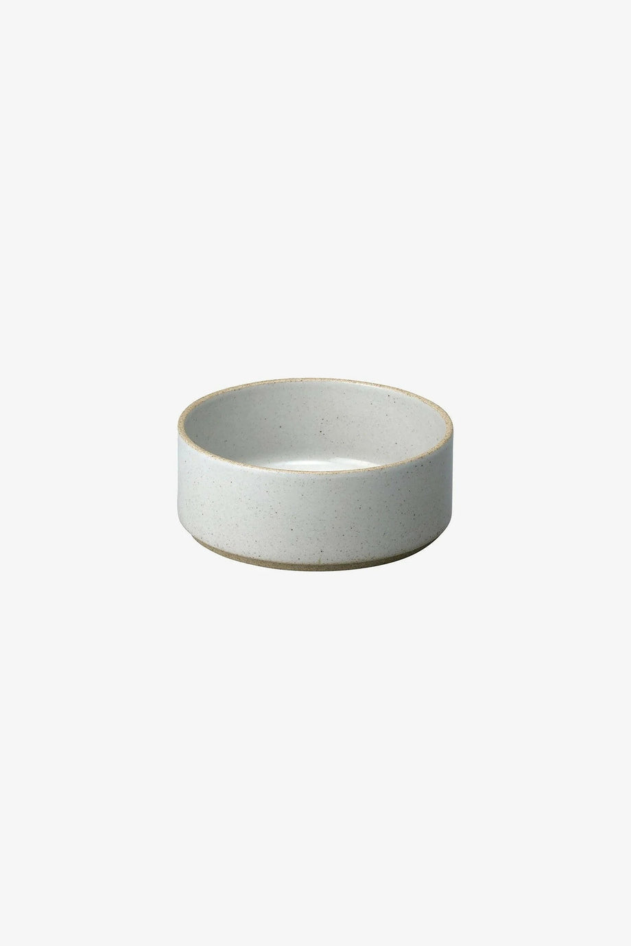 HPM008 Bowl Gloss Gray Hasami Parlak Gri Seramik Kase 145×55 mm