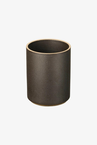 HPB044 Planter Black Hasami Siyah Seramik Saksı 85×106 mm