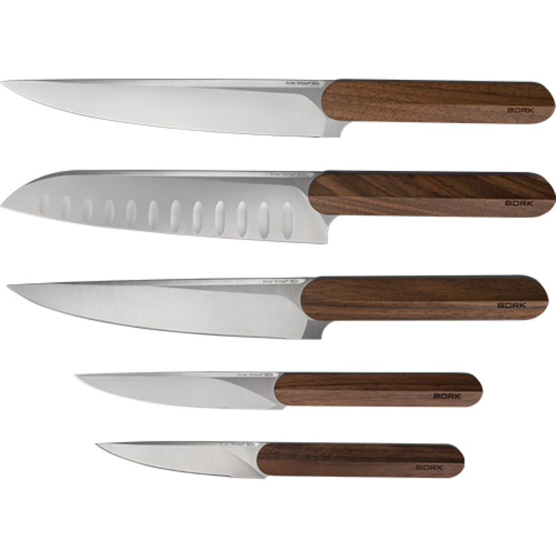 5 Parça Bıçak Seti F.A. Porsche Tasarımı, Japon Çeliği, Ergonomik ve Şık