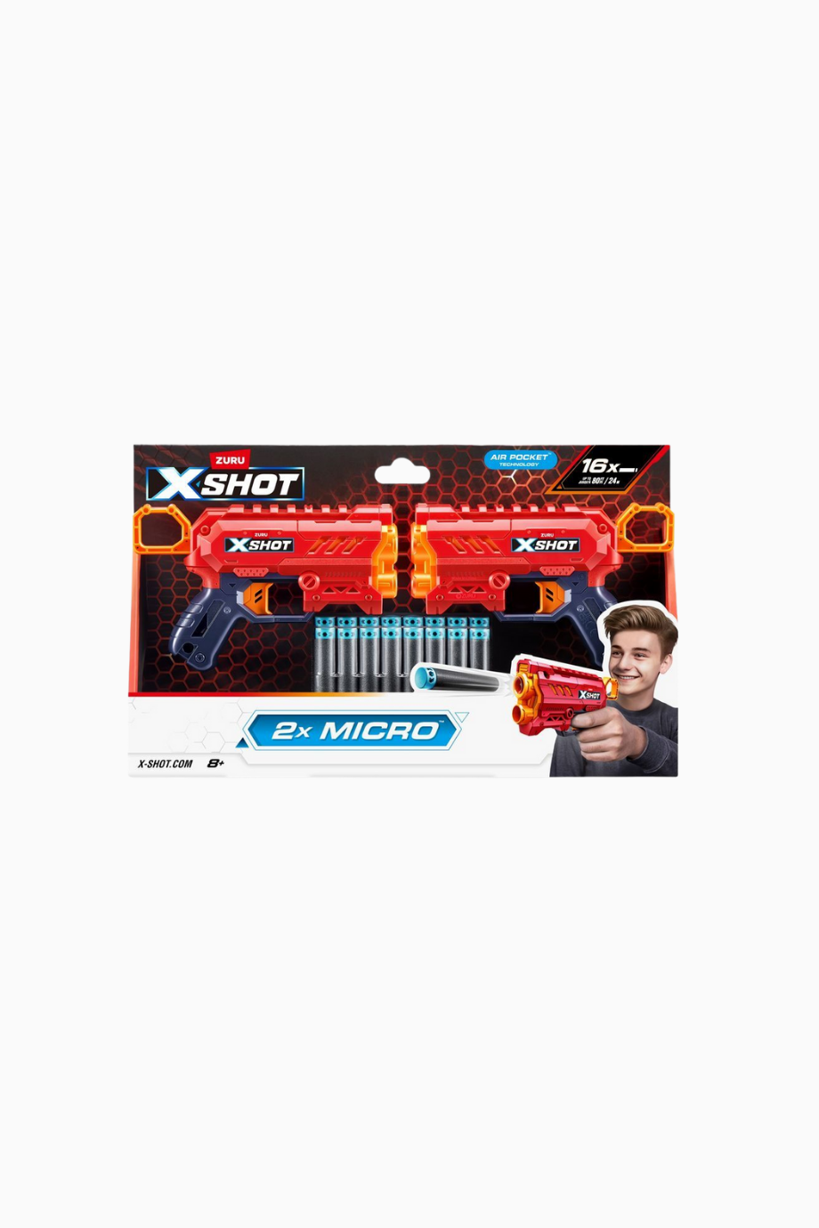 Excel Micro 2.0 (2’li Paket), Kompakt Dart Tabancası