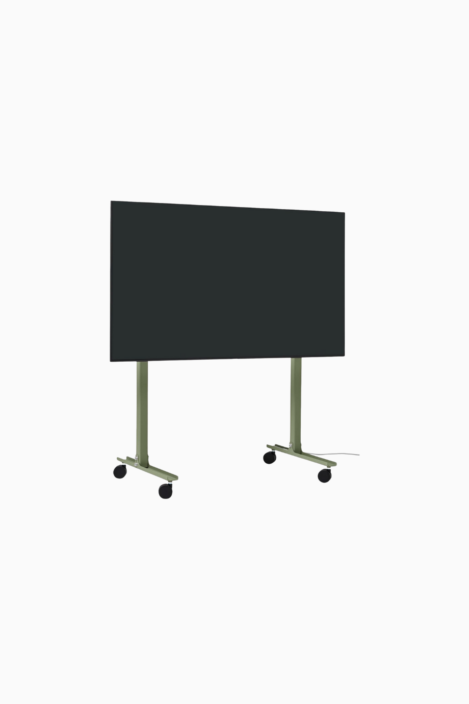 Straight Rollin TV Standı 40–70", Tekerlekli & Mobil, Şık Siyah Tasarım