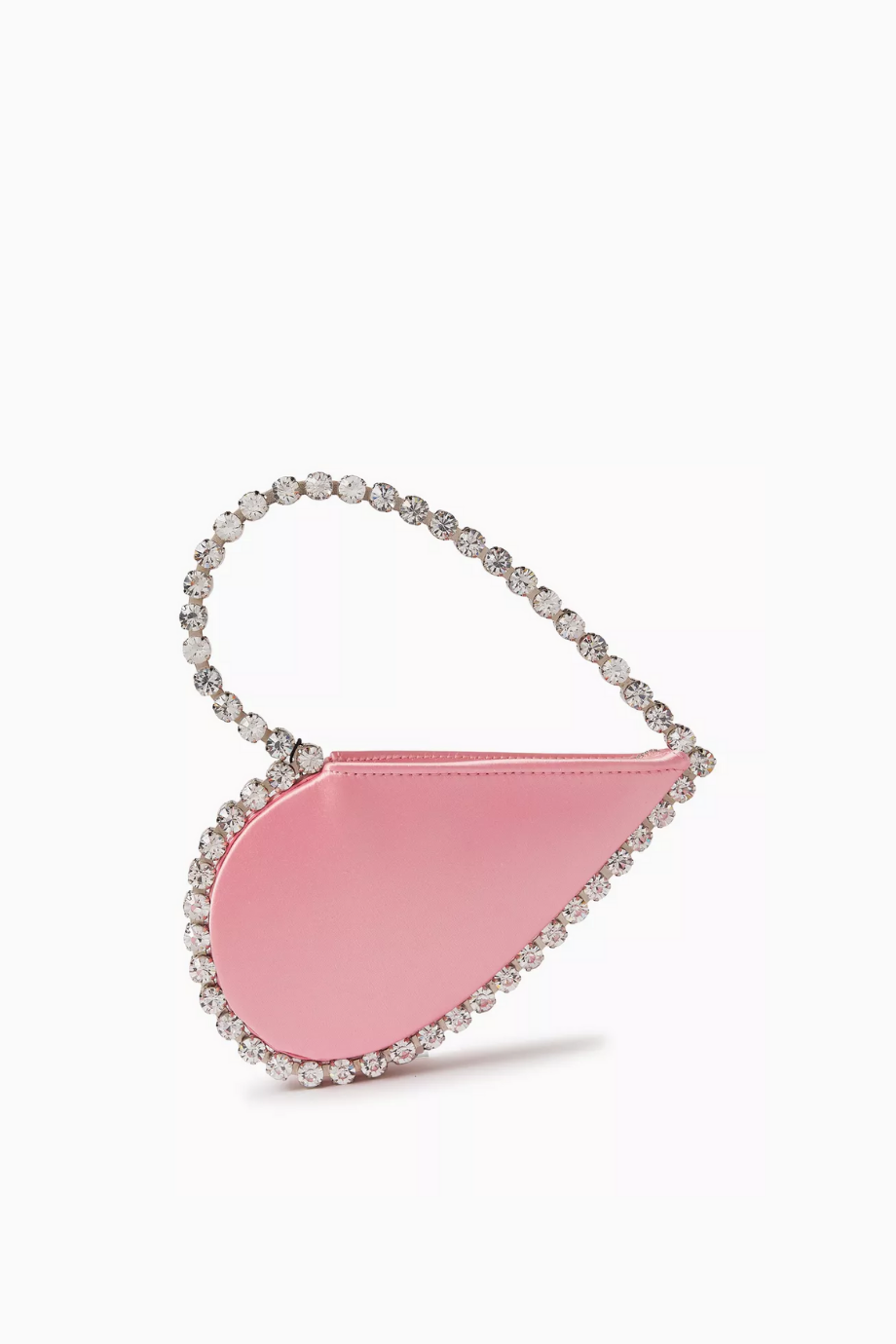 Saten Küçük Aşk Çantası, Swarovski Kristalli & Zarif Siluet