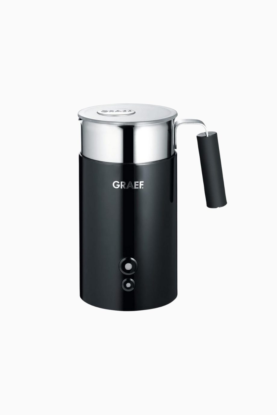 Elektrikli Süt Köpürtücü MS702, Paslanmaz Çelik Sürahi, 200–400 ml, Siyah