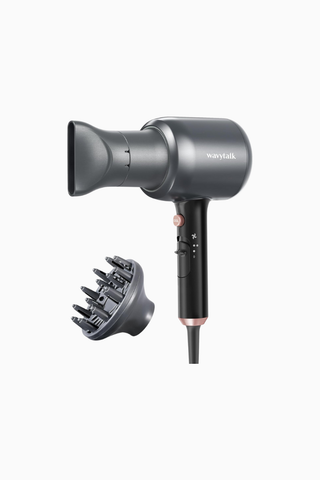 Saç Kurutma Makinesi 2200W, Gri, Difüzör & Konsantratör