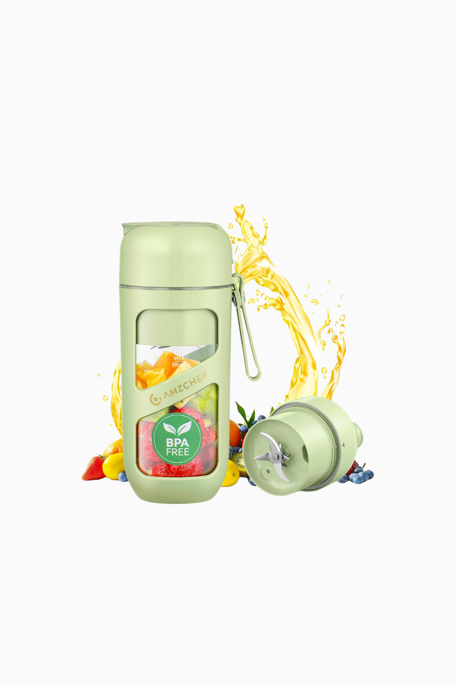 Vakumlu Smoothie Makinesi, 380 ml & Taşınabilir