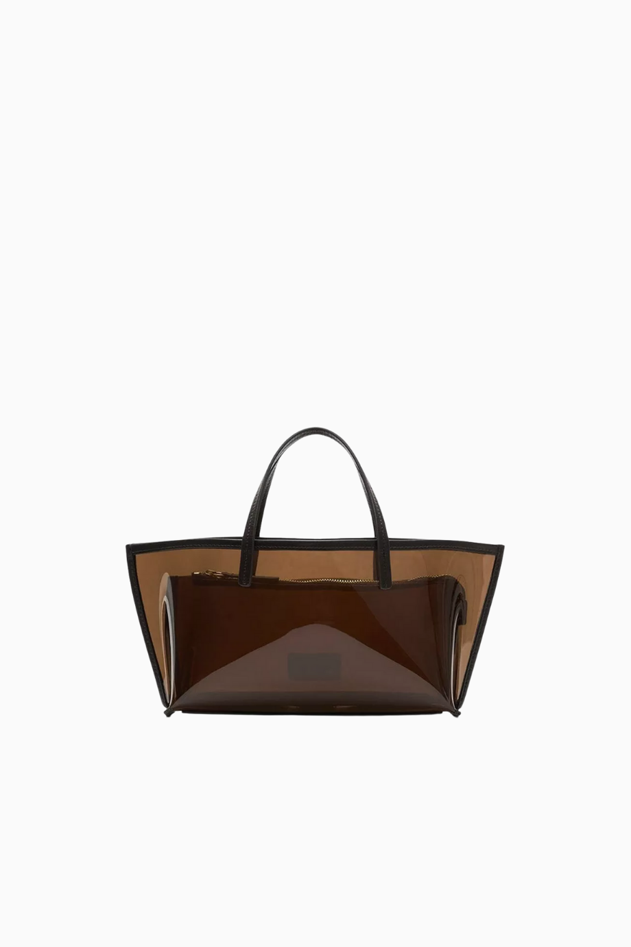 Mini Christos PVC Tote Çanta, Parlak & Şeffaf Tasarım