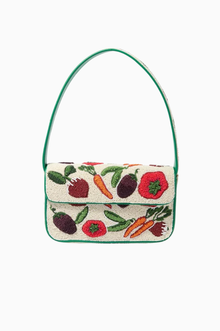 Staud Tommy Crudite Beaded Bag, Renkli Boncuklu Tek Beden Çanta