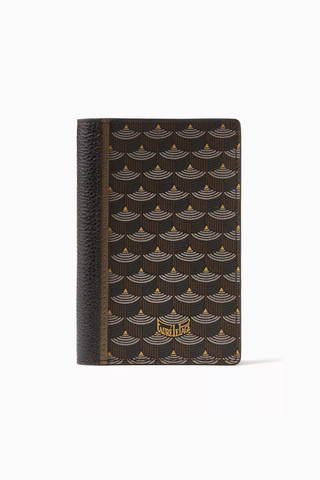 Ölçekli Kanvas Etendard Pasaport Kılıfı, Deri Kanvas, Zarif & Pratik