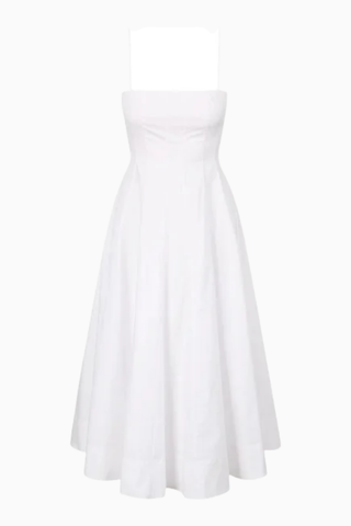 Wylie Maxi Dress, Kadın Maksi Elbise, Pamuk & Spandeks, Şık ve Rahat
