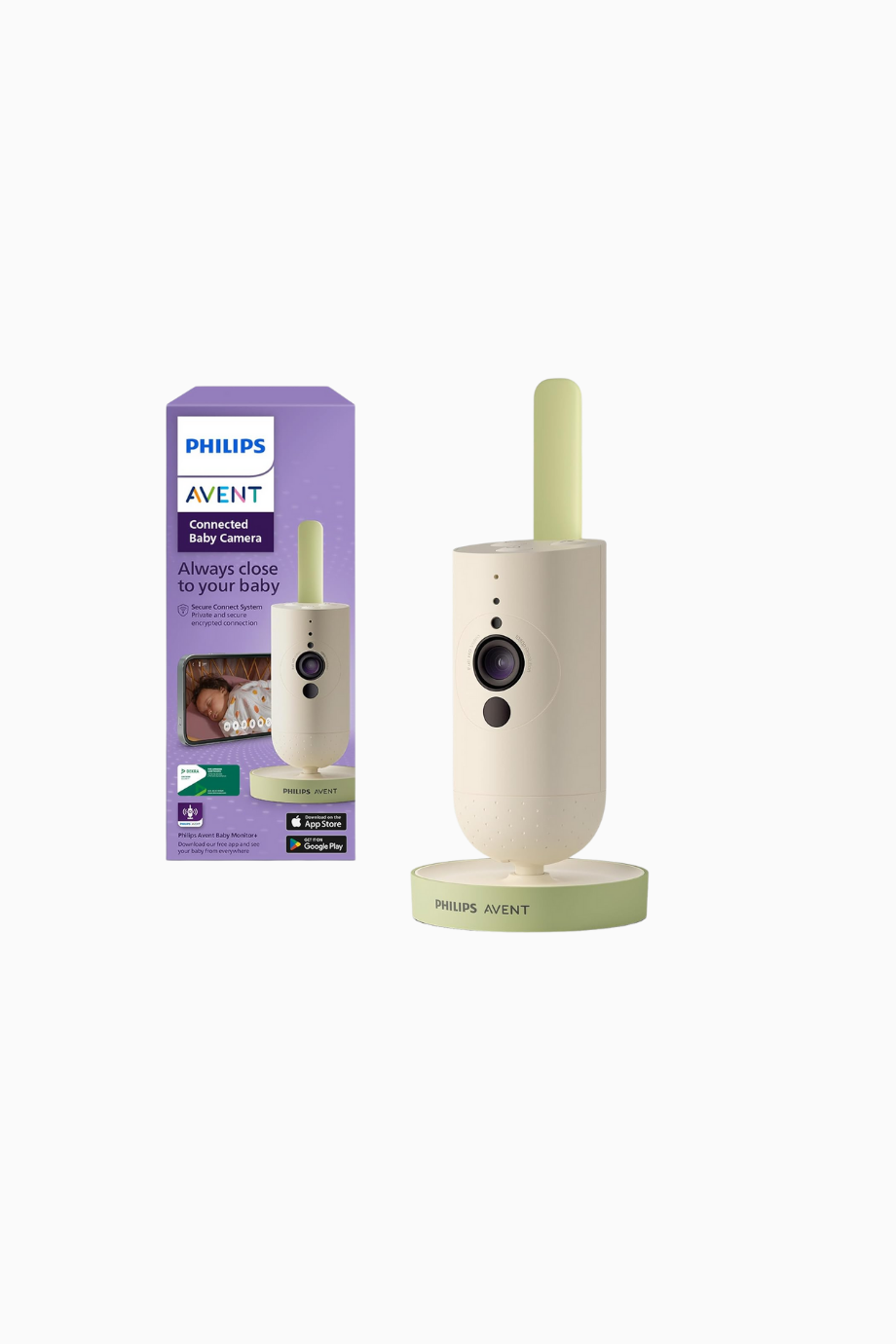 Bebek Kamerası SCD643/26, Güvenli, Şifreli, HD & Gece Görüşlü