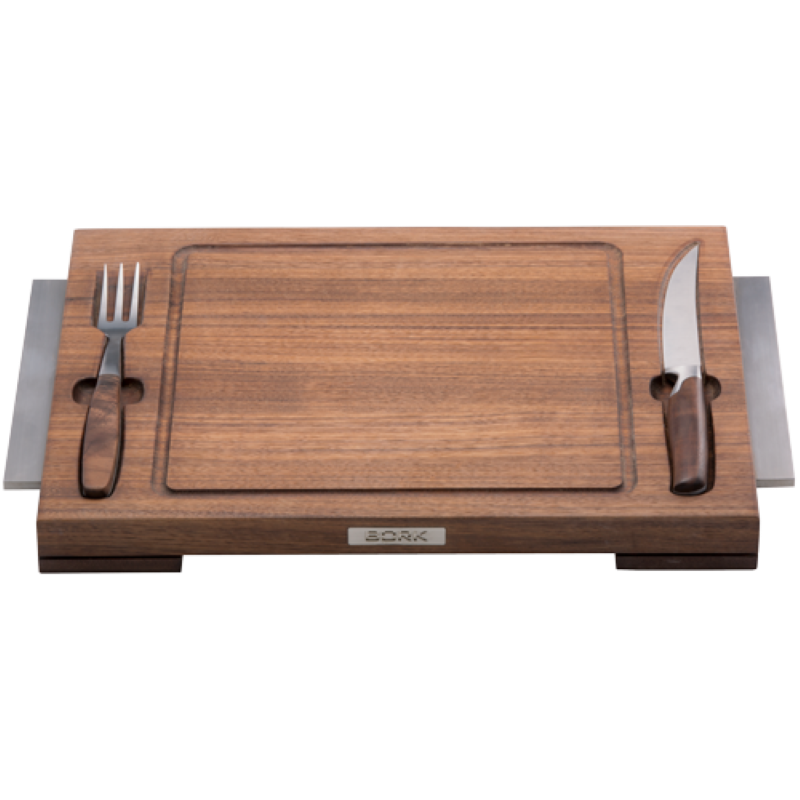 Biftek Tahtası, Brezilya Cevizinden El Yapımı, Sofistike Biftek Servisi