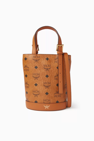 Mini Aren VI Tote, Visetos Kanvas & Nappa Deri