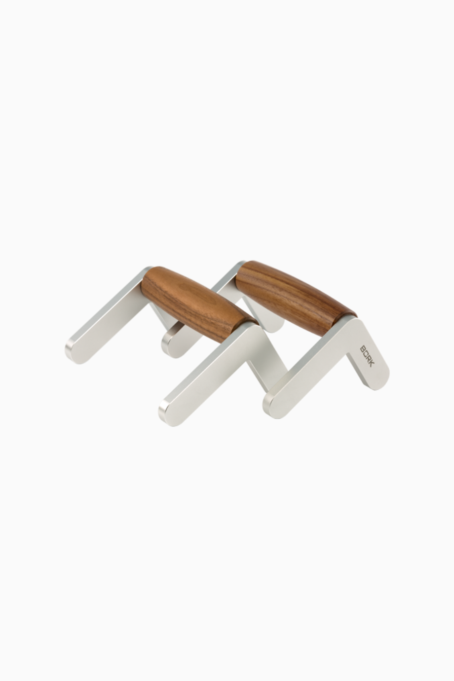 Şınav Barları HS 814, Ceviz & Alüminyum, Dayanıklı & Zarif Tasarım