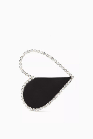 Saten Small Love Çanta, Swarovski Kristalli & Zarif Siluet