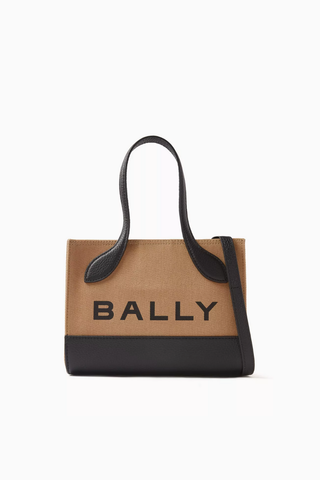 XS Bar Keep on Tote Çanta, Şık & Çok Yönlü, Pamuk ve Deriden