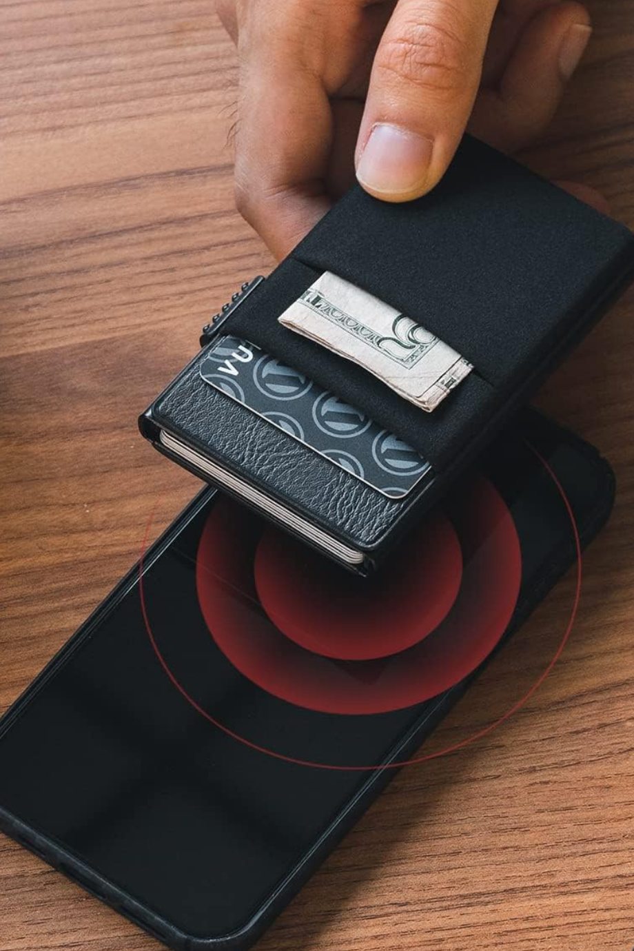 RFID Korumalı EDC Bölmeli Unisex Kartlık Cüzdan