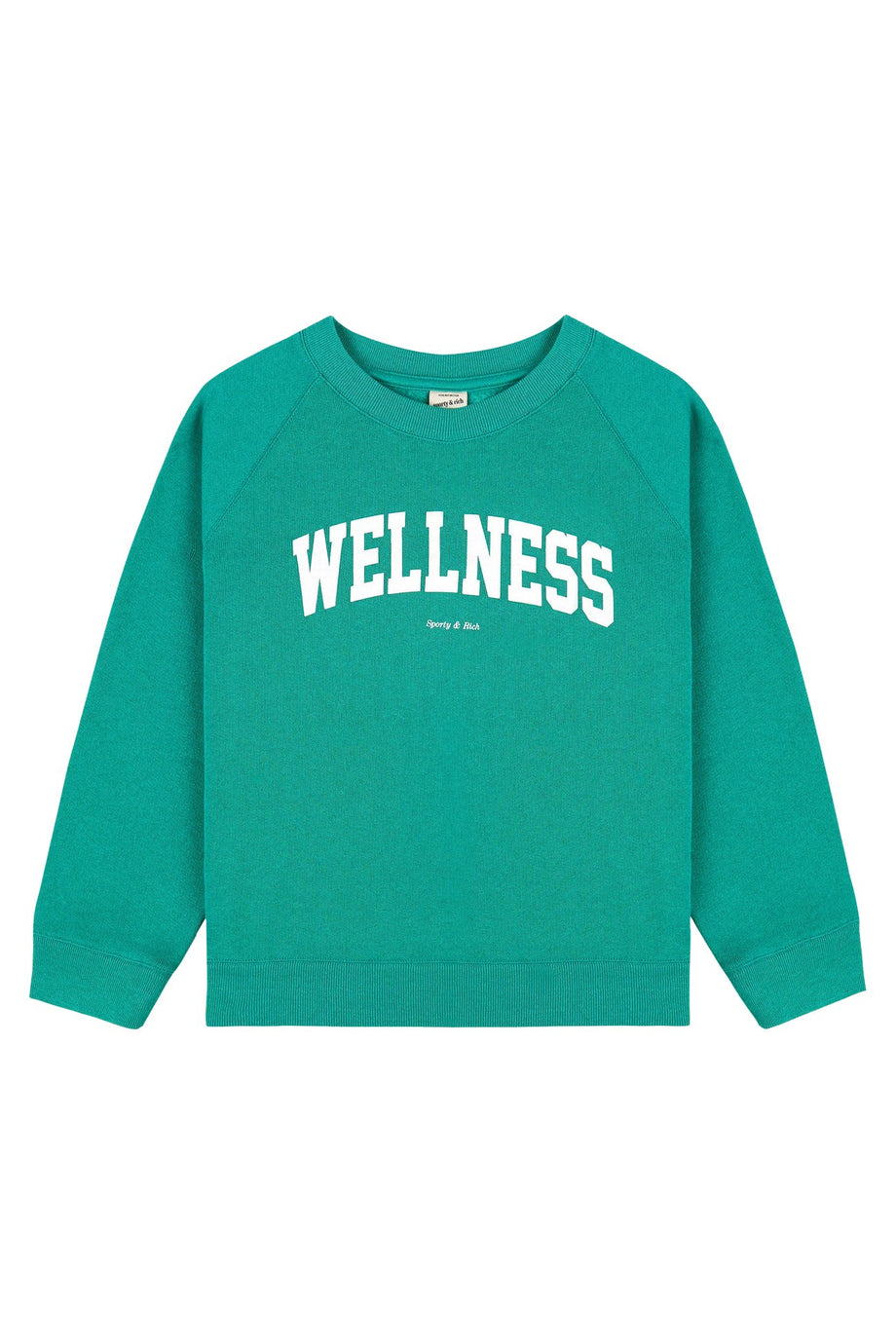 Çocuklar için Wellness Ivy Crewneck - İlkbahar Yeşili
