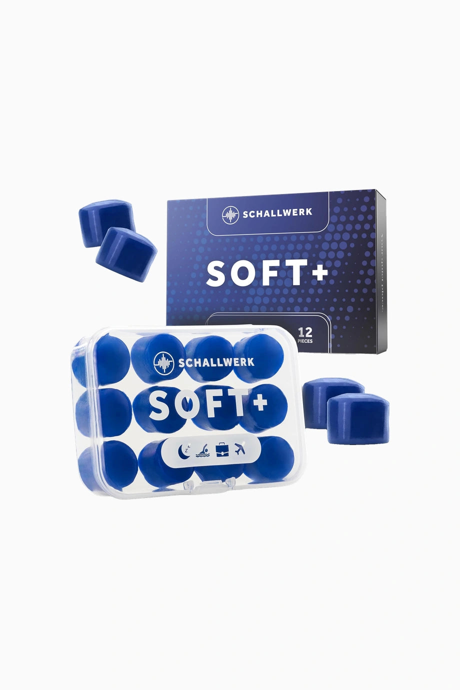 Soft+ Silikon Gürültü Önleyici Kulak Tıkacı