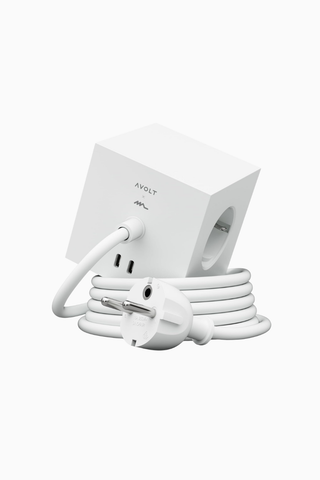 Square 1 USB-C & USB Manyetik Tasarım Priz Çoklayıcı