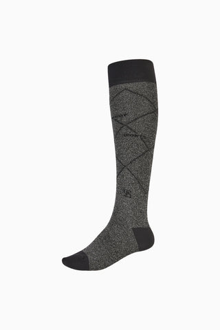 Socks Lurex 7712 Simli Diz Altı Unisex Spor Çorap