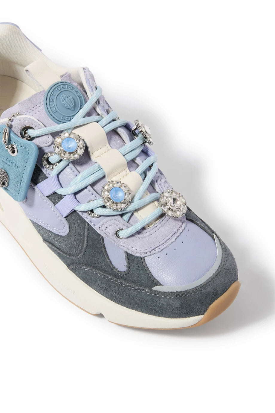Kurt Runner Süet Lüks Tasarım Kadın Sneaker