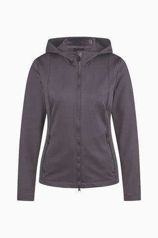 Selection 1045 Taş Detaylı Lüks Fleece Kadın Spor Ceket