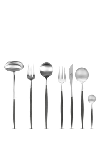 Goa Çatal Bıçak Takımı 75 Parça Modern Paslanmaz Çelik ve Reçine Sap