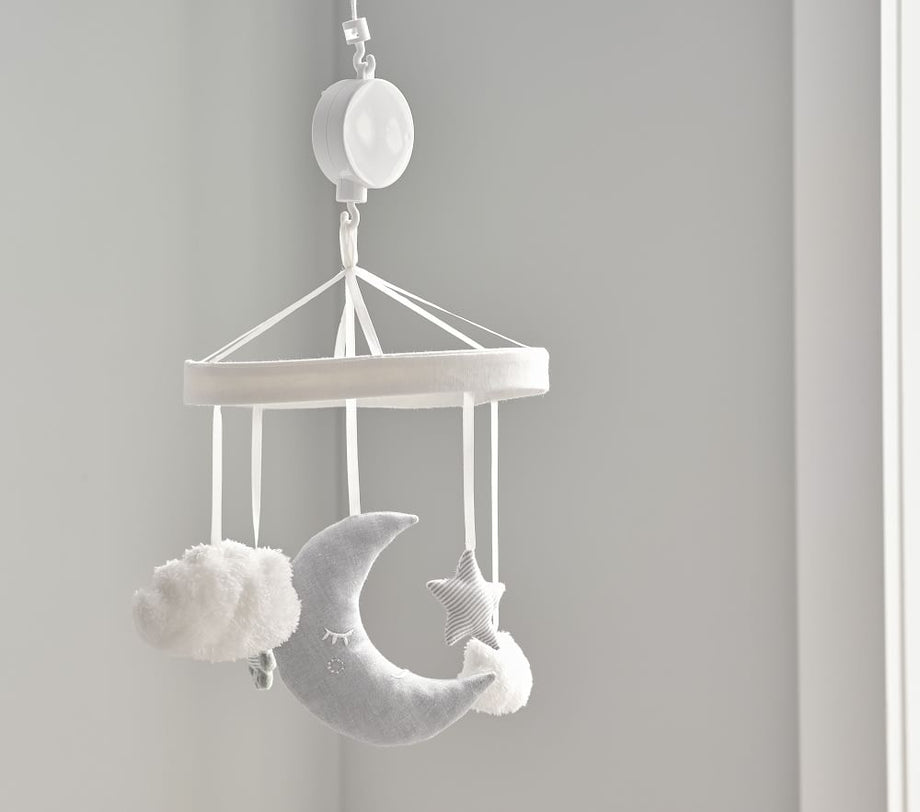 Skye Moon & Stars Müzikli Beşik Mobili, Parla Parla Küçük Yıldız