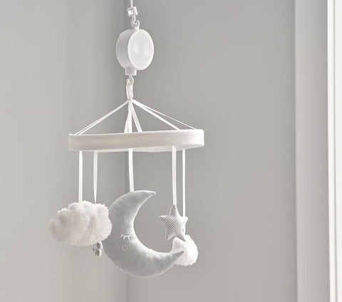 Skye Moon & Stars Müzikli Beşik Mobili, Parla Parla Küçük Yıldız