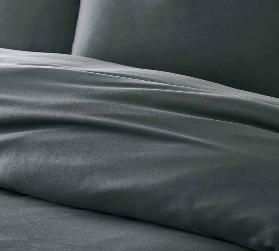 Casual Tencel Yorgan Kılıfı, Mavi, OEKO-TEX® STANDARD 100 Sertifikalı