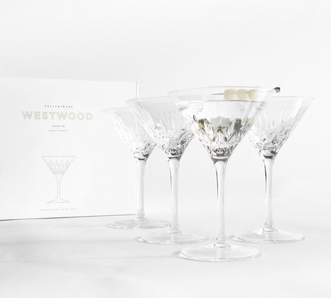 Westwood Martini Bardakları, 4'lü Set