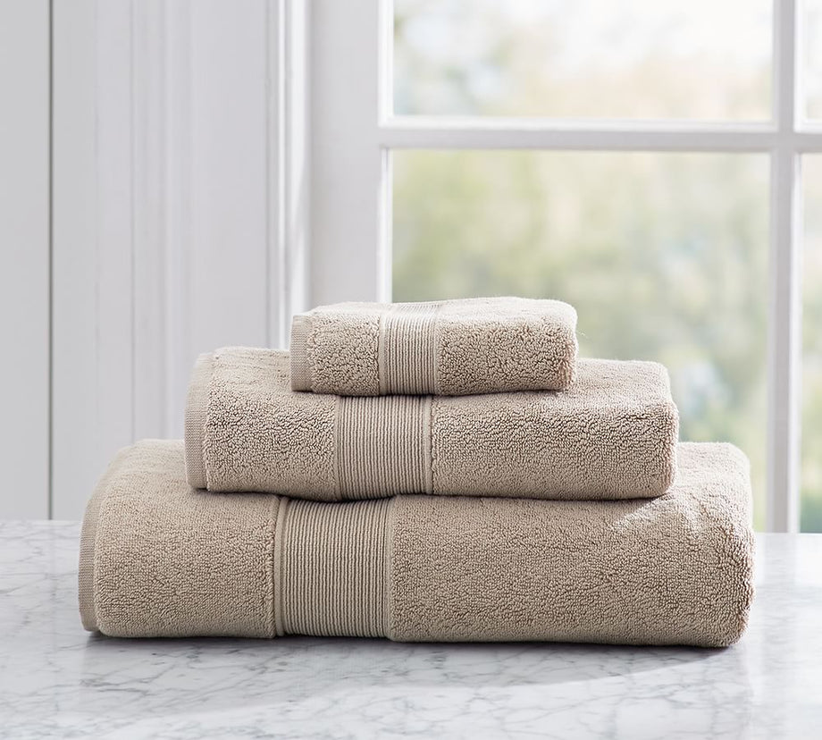 Klasik Organik Havlular, %100 Organik Türk Pamuğu, 1 Parça, 51x76cm