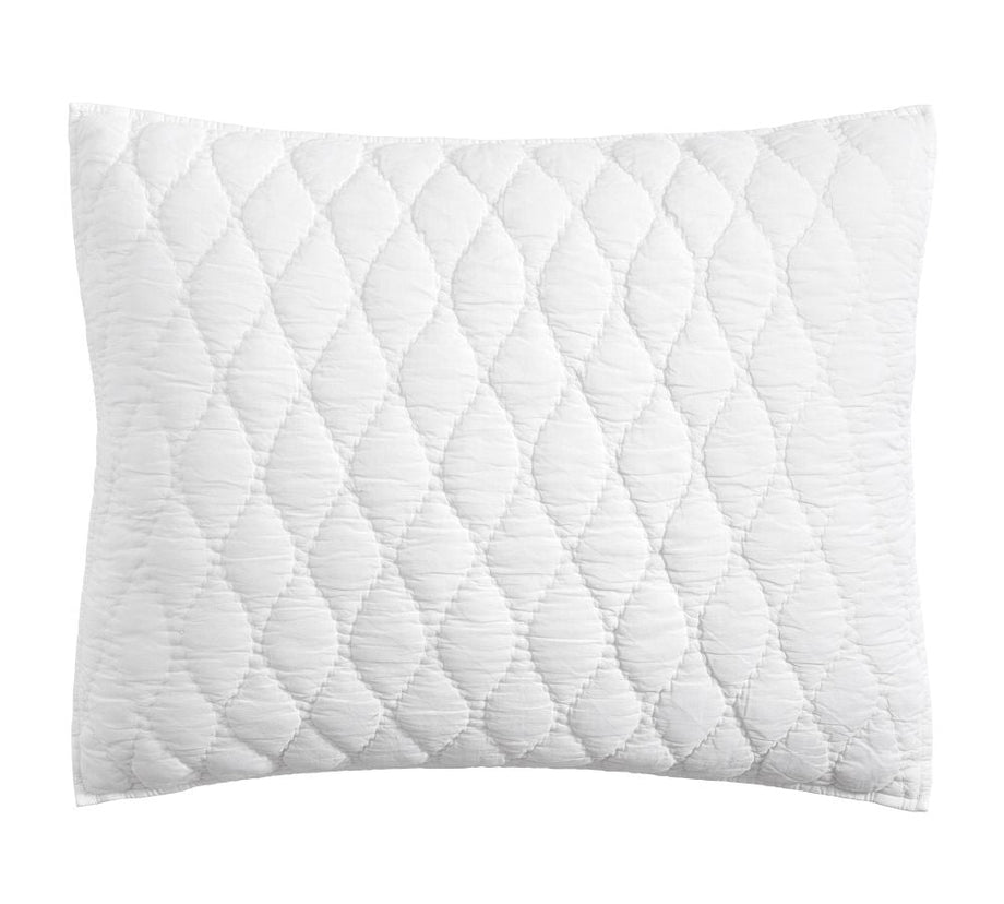 Cocoon Voile Kapitoneli Yastık Kılıfı, Büyük Boy, %100 Pamuk