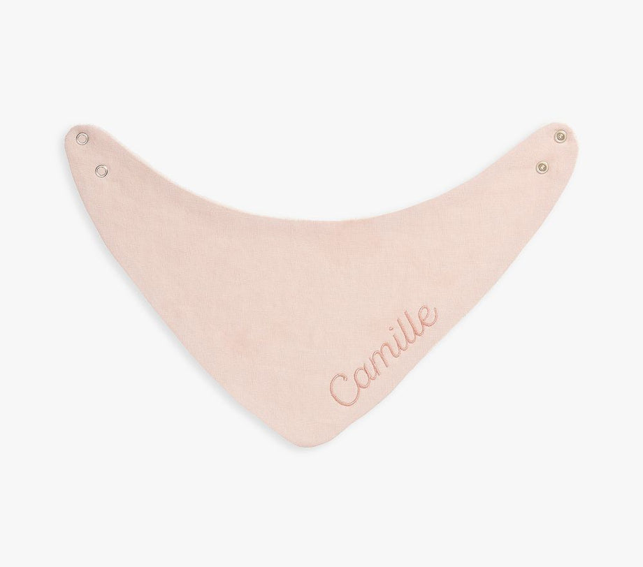 Keten Bandana Önlük Yumuşak, Dayanıklı ve Şık, Pembe