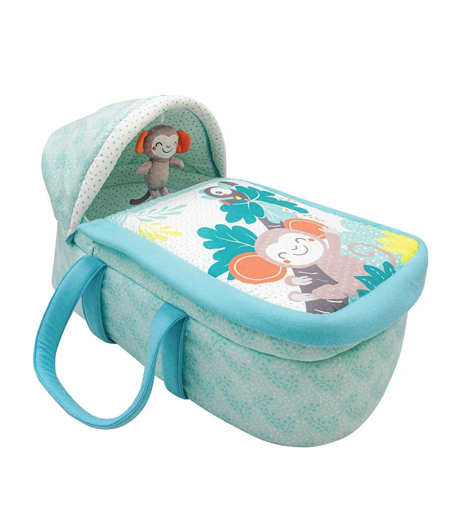 ungle Friends Sepet & Yatak Başı Beşik 0-12 Ay, Yumuşak Kulplu Taşınabilir Tasarım