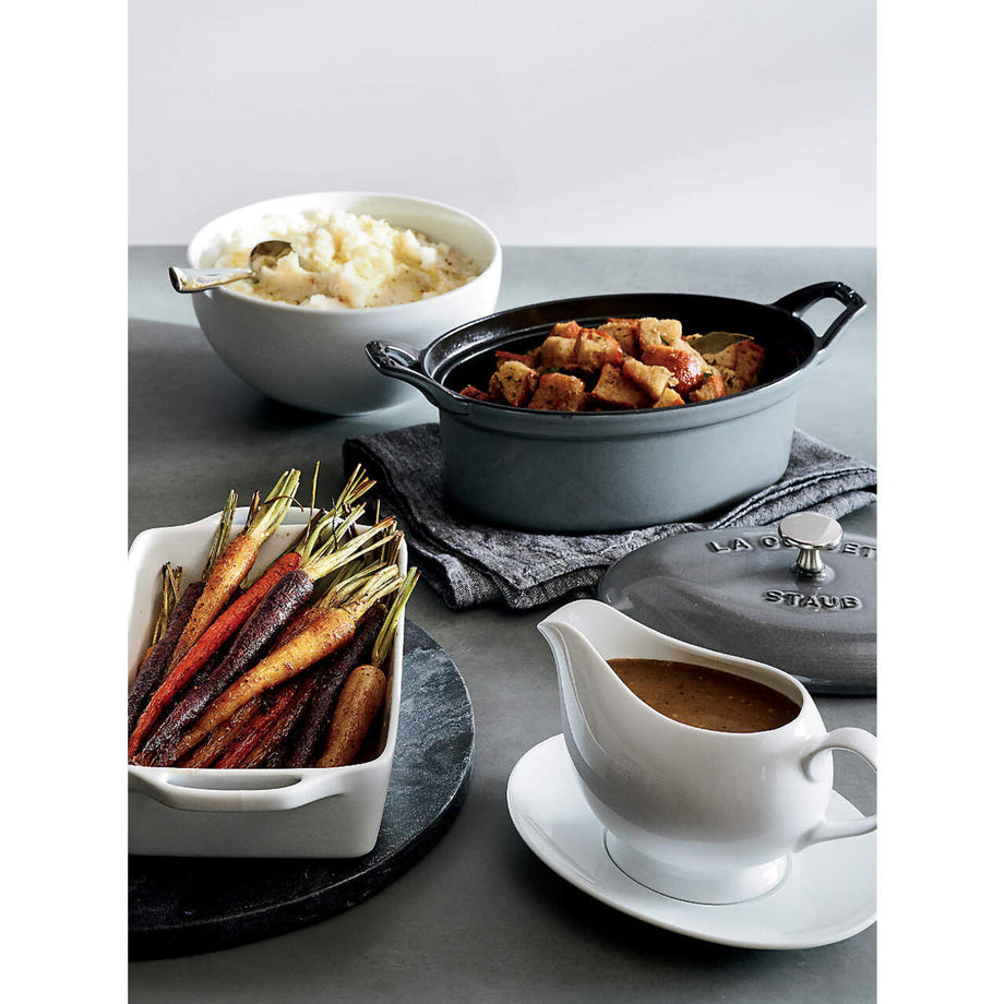 Everyday Baker 3'lü Set, Dayanıklı ve Çok Yönlü Porselen Fırın Kabı Seti