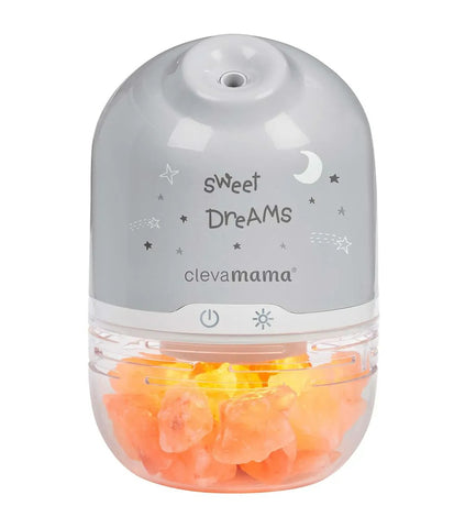 ClevaPure Tuz Lambası, 3'ü 1 Arada Nemlendirici, Hava Temizleyici ve Aromaterapi Difüzörü