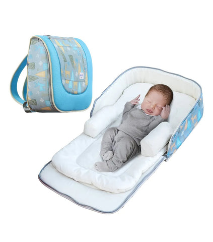 Travalo 2In1 Seyahat Bebek Yatağı ve Sırt Çantası