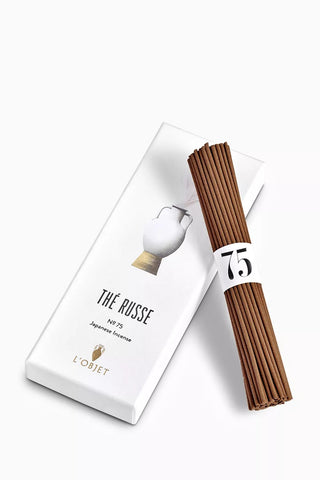 Thé Russe No.75 Tütsü Çubukları 60’lı Amber, Deri & Patchouli Kokulu
