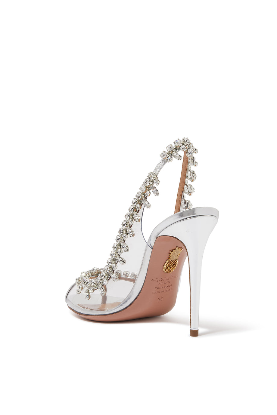 Yüksek Modalı Temptation 105 Kristal Sandaletler