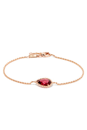 Serpent Bohème Rhodolite Granat Bilezik