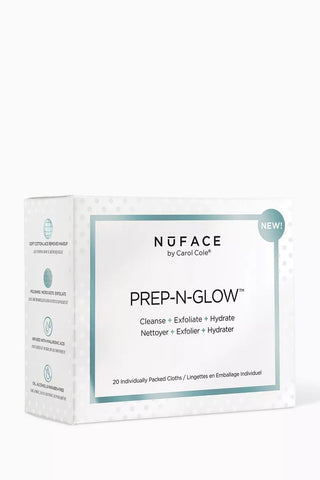 Prep-N-Glow Temizleme Mendili 20’li Nemlendirici ve Nazik Peeling Etkili