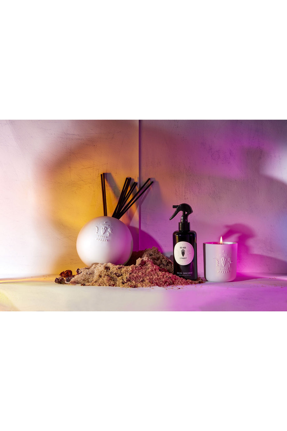 Rose Noire Porselen Oda Kokusu Seti  Lüks Koku ve Şık Tasarımla Evinizi Yenileyin