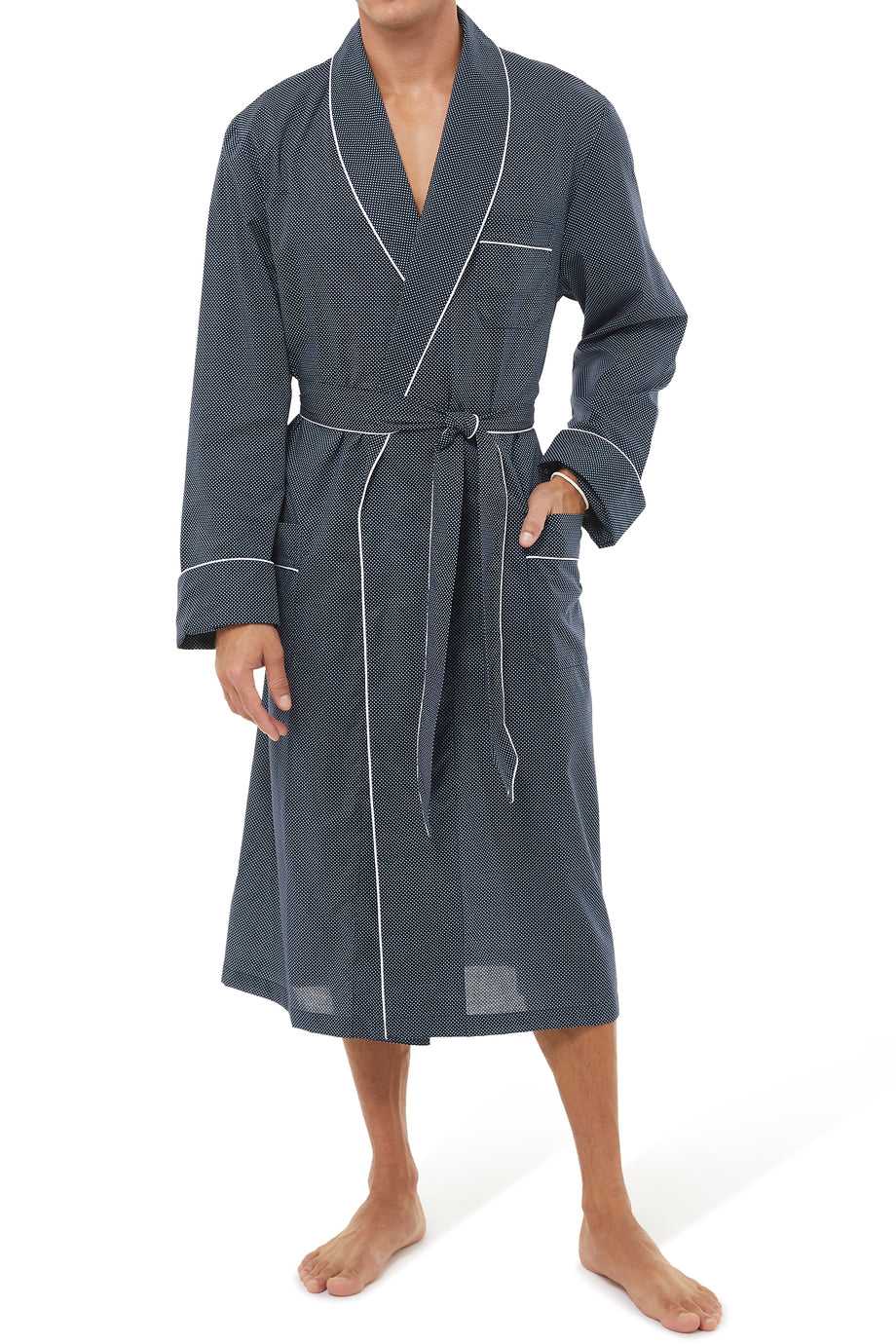 Yumuşak Pamuklu Plaza 21 Sabahlık