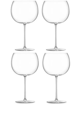Borough Balloon Kadeh Seti 4'lü, 680 ml, Modern ve Şık Tasarım