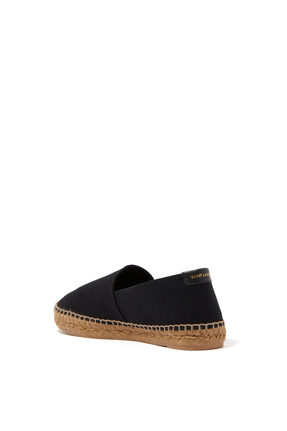 Kanvas Nakışlı Espadril - Siyah