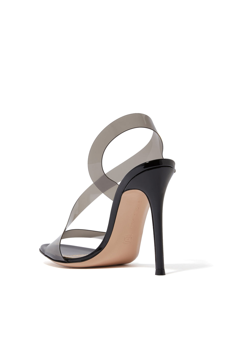 Metropolis 105 Plexi Asimetrik Sandaletler - Siyah