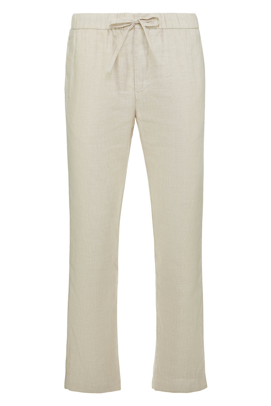 Yazlık Keten Chino Pantolon - Bej