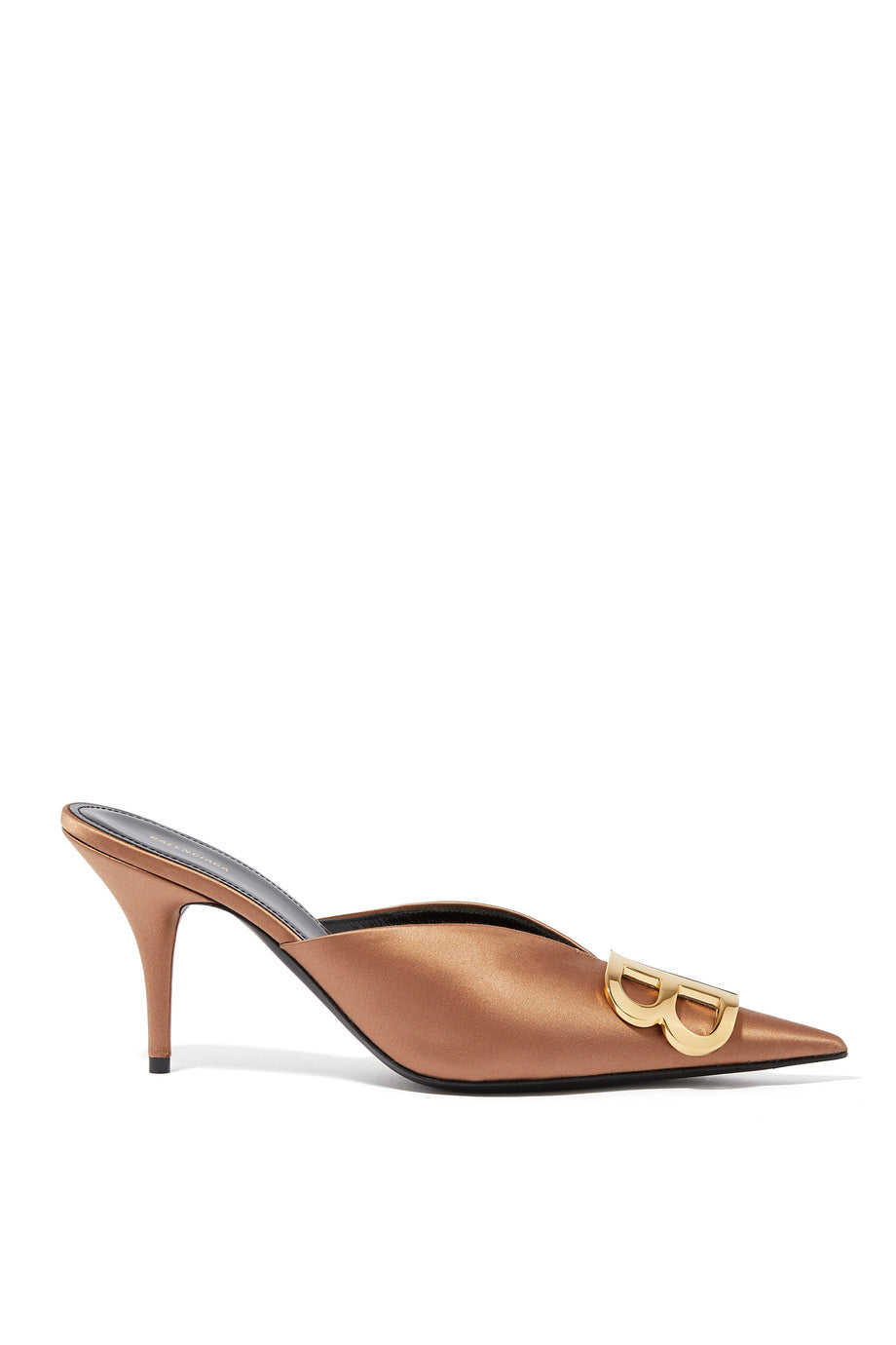 Balenciaga BB Saten Mules - Şık ve Zarif Terlik