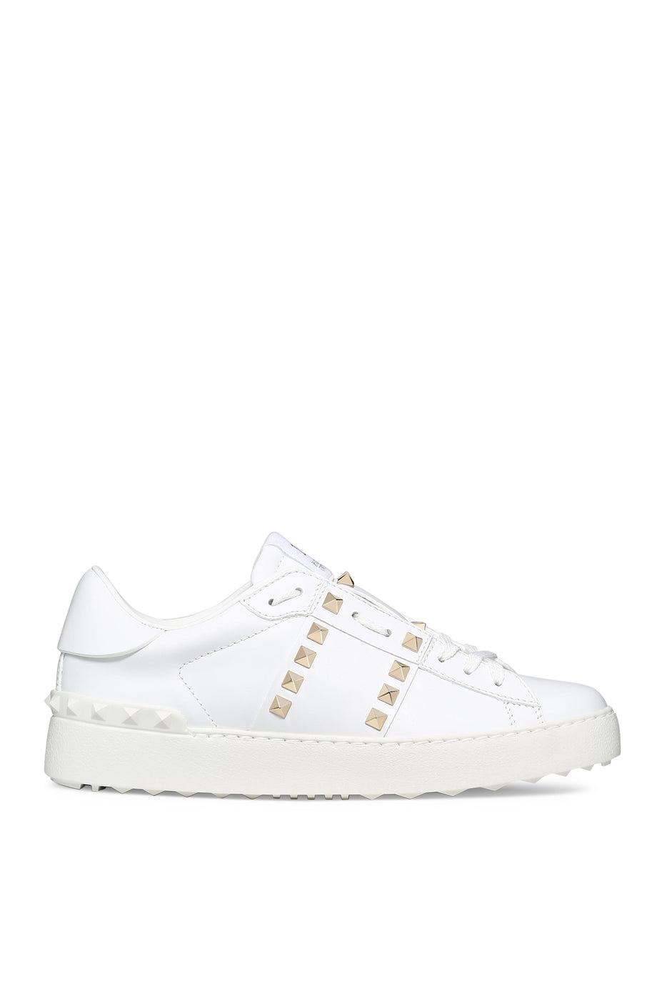 Valentino Garavani Açık Rockstud Deri Sneaker
